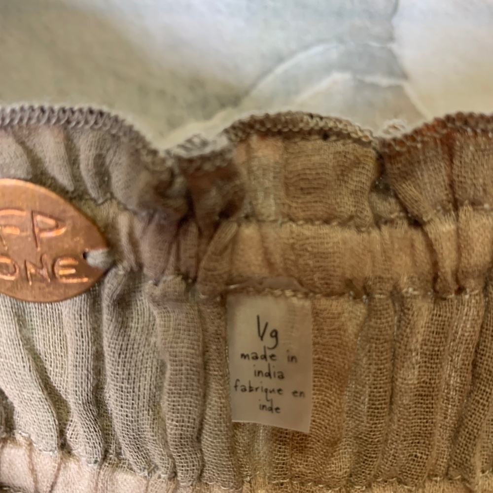 Free People skirt/dress size large - fall colors cottage core - Picture 5 of 5